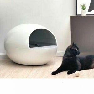 Splash Smart Cat Toalette אוטומטי לחלוטין לניקוי ארגז המלטה לחתול