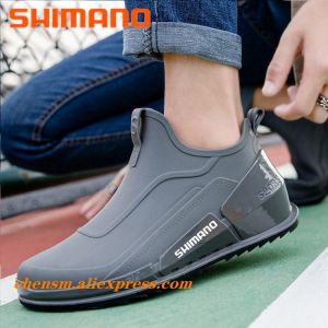  מגפי Shimano  עמיד למים נעלי  דיג  נגד החלקה 