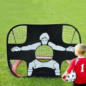 ALICE ספורט Kids Children Foldable Football Gate Net Goal Ball Practice Soccer Training